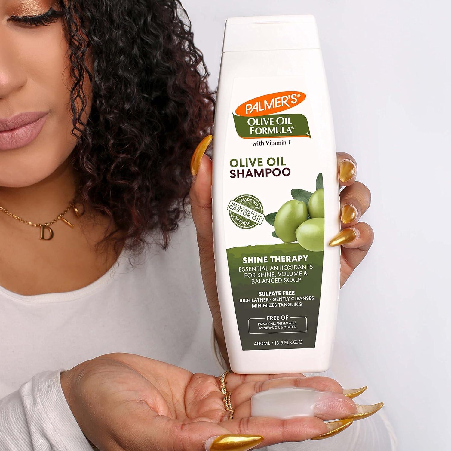 Palmer’s Olive Oil Formula Shine Therapy Shampoo, 13.5 Ounce (Pack of 2)(1 Fl Oz (Pack of 2)) - view 7