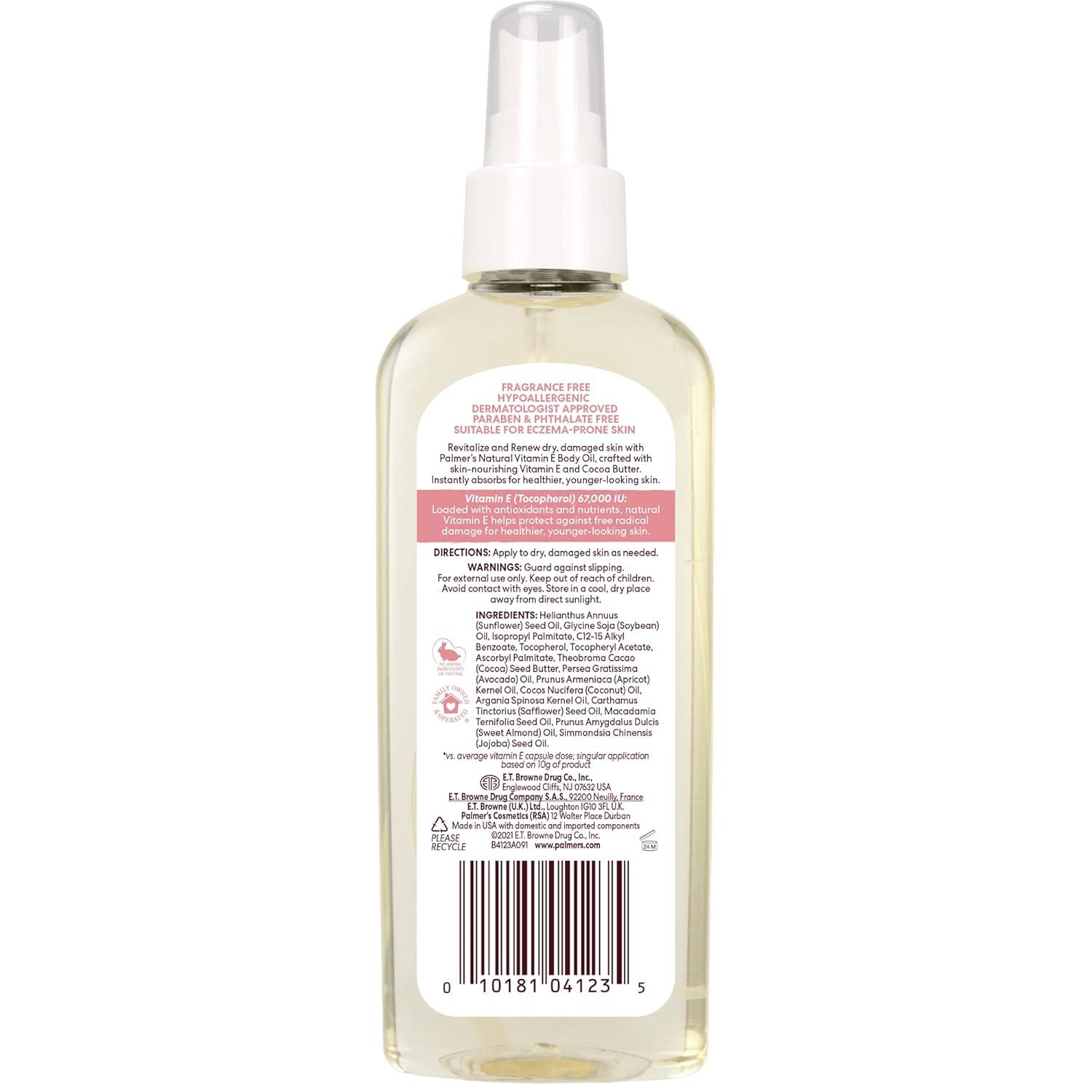 Palmer’s Vitamin E Multi-Purpose Body Oil, 5.1 Ounce(5.1 Fl Oz (Pack of 1)) - view 2