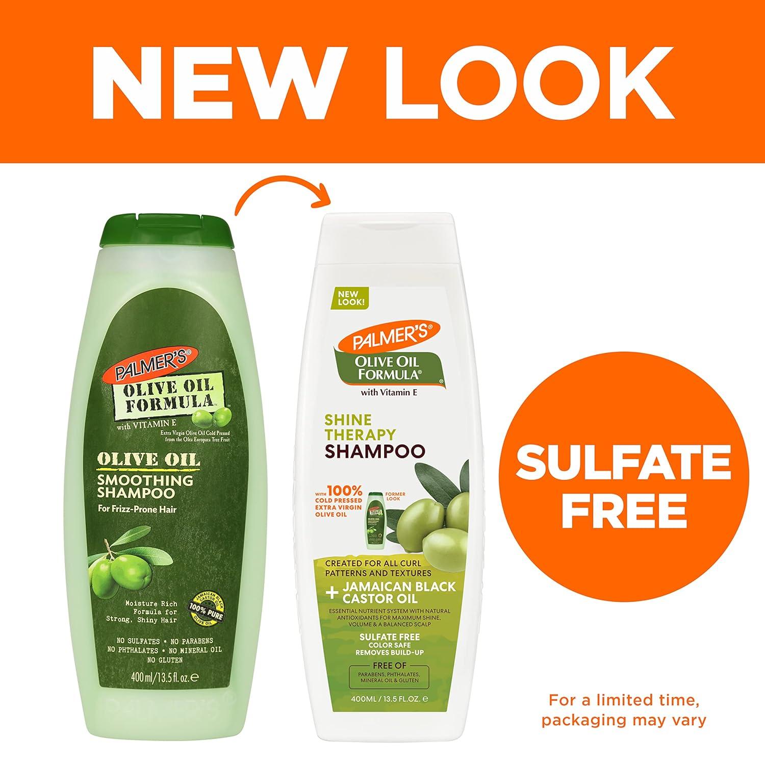Palmer’s Olive Oil Formula Shine Therapy Shampoo, 13.5 Ounce (Pack of 2)(13.5 Fl Oz (Pack of 1)) - view 3