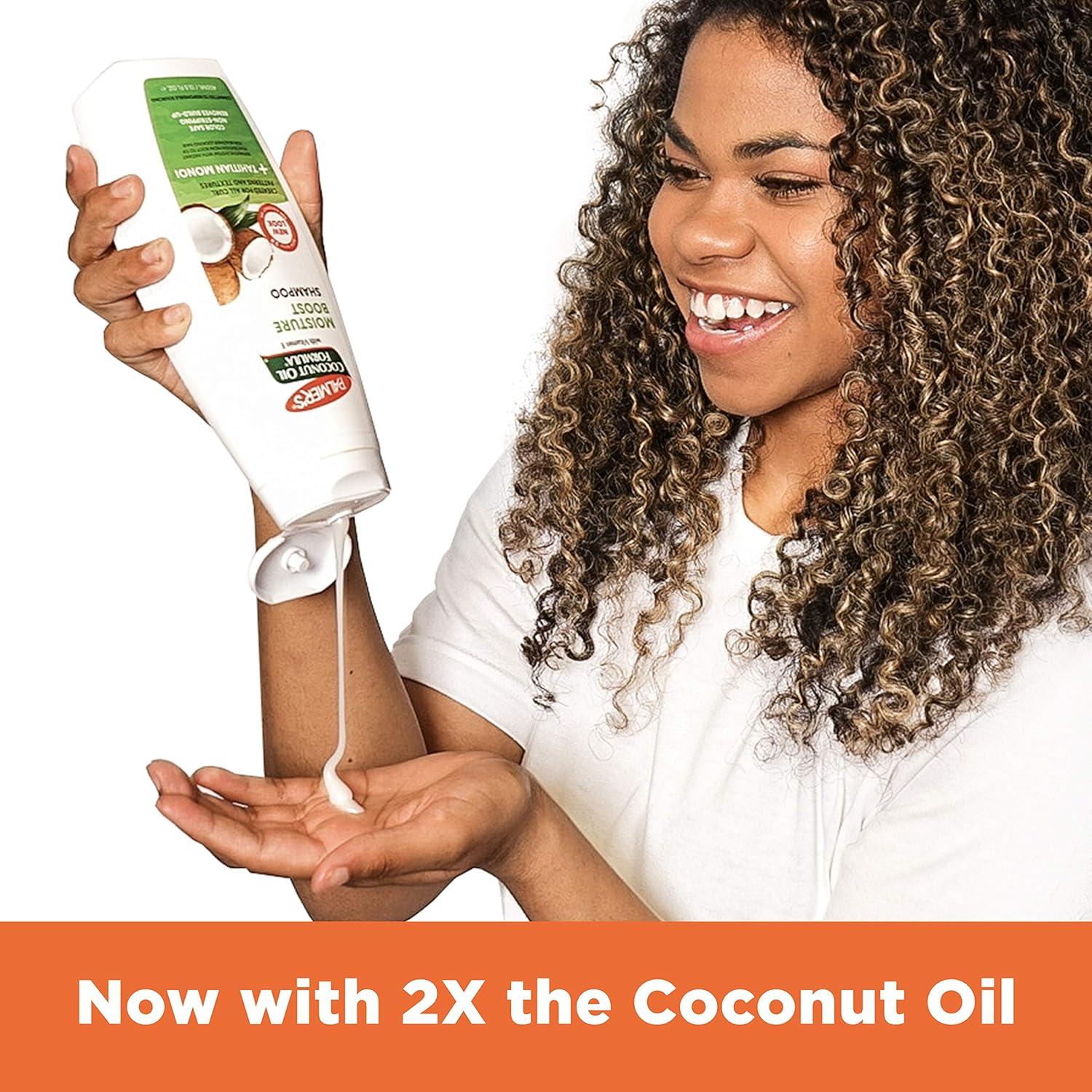 Palmer’s Coconut Oil Formula Conditioning Shampoo 400ml(13.5 Fl Oz (Pack of 1)) - view 5