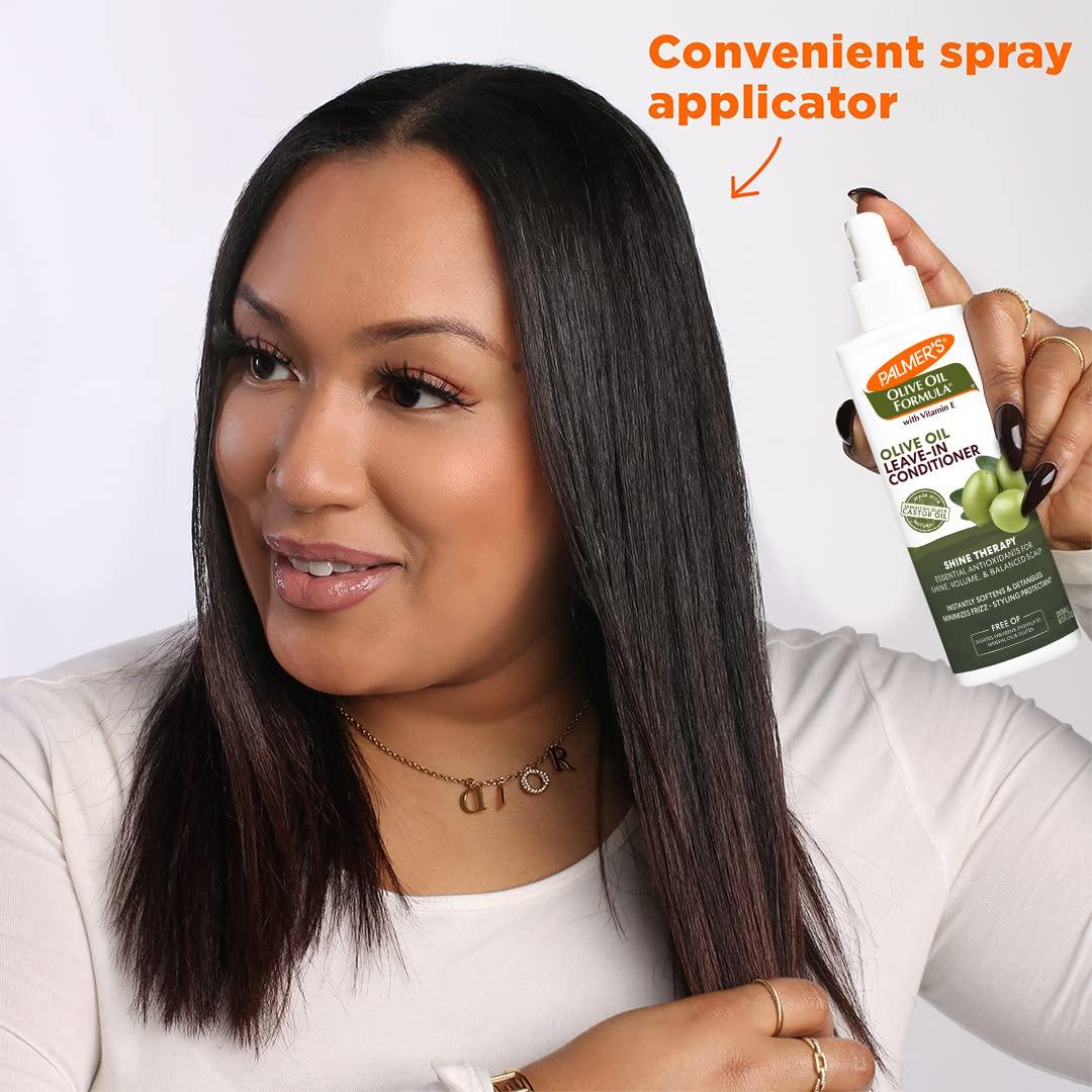 Palmer’s Olive Oil Formula Leave In Conditioner Spray, Shine Therapy, Instantly Detangle, Soften and Smooth Textured and Curly Hair, 8.5 Ounces(8.5 Fl Oz (Pack of 2)) - view 8