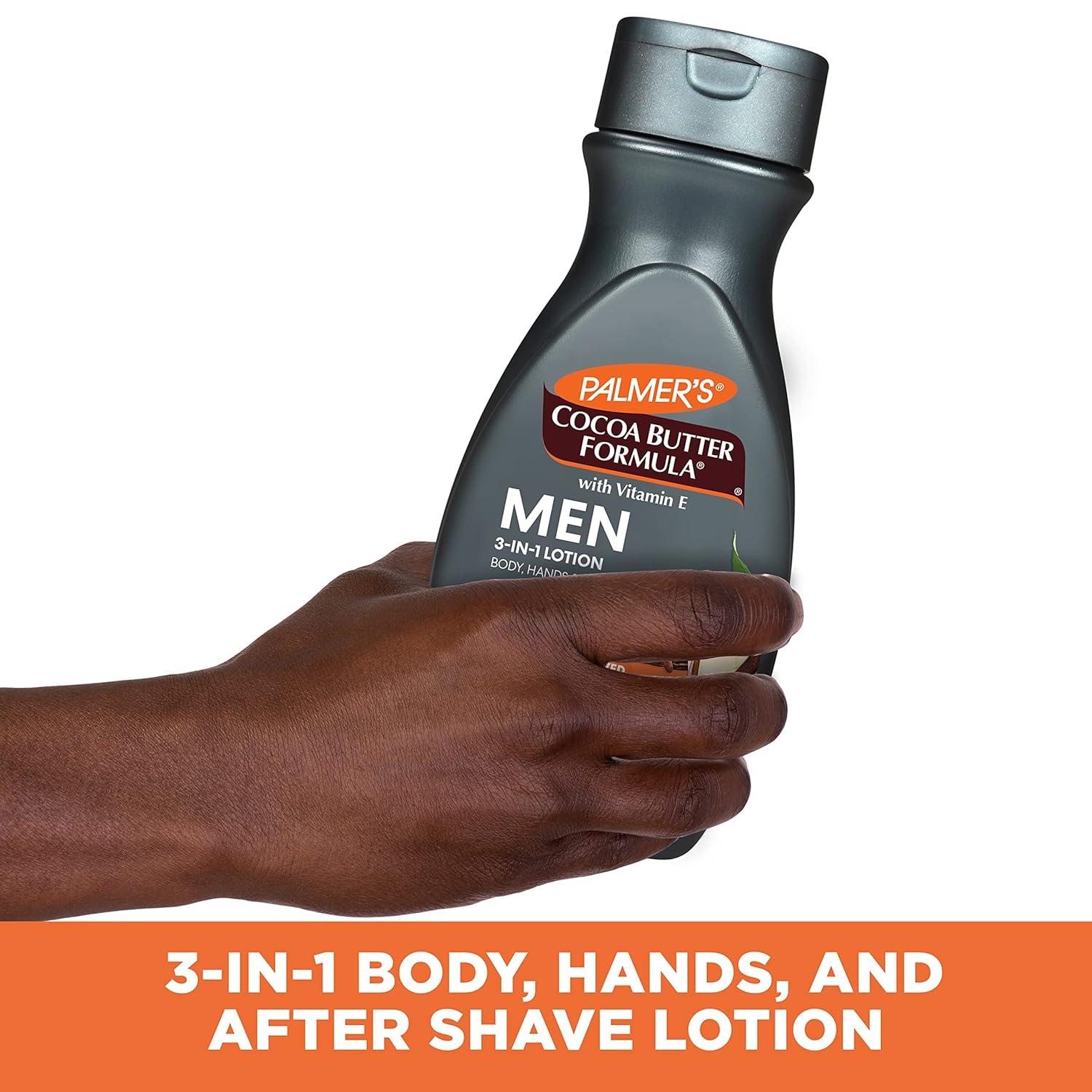 Palmer’s Cocoa Butter Formula Men’s 3-in-1 Fast Absorbing Face & Body Lotion, 8.5 oz.(8.5 Fl Oz (Pack of 2)) - view 8