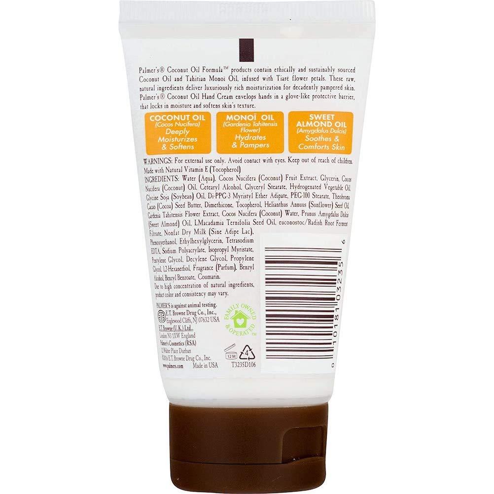 Palmer’s Coconut Oil Formula Hand Cream, 2.1 ounce(2.1 Ounce (Pack of 2)) - view 3