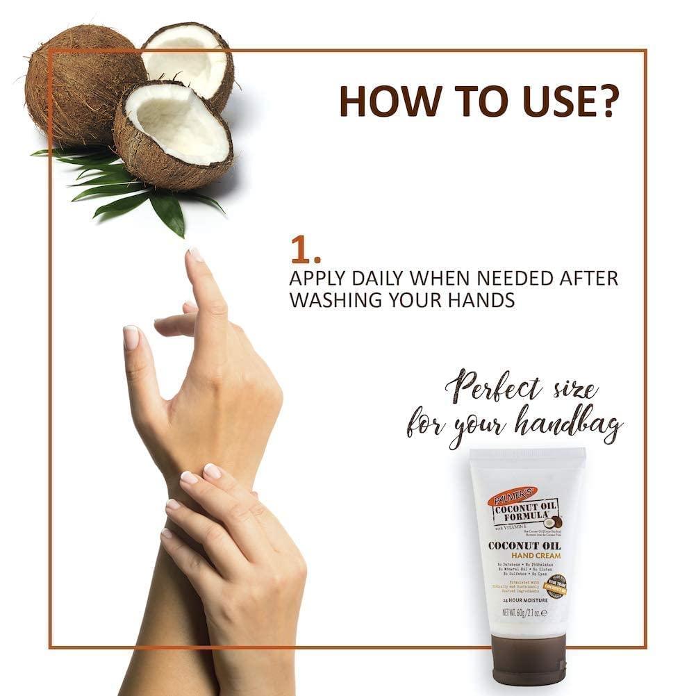 Palmer’s Coconut Oil Formula Hand Cream, 2.1 ounce(2.1 Ounce (Pack of 2)) - view 8