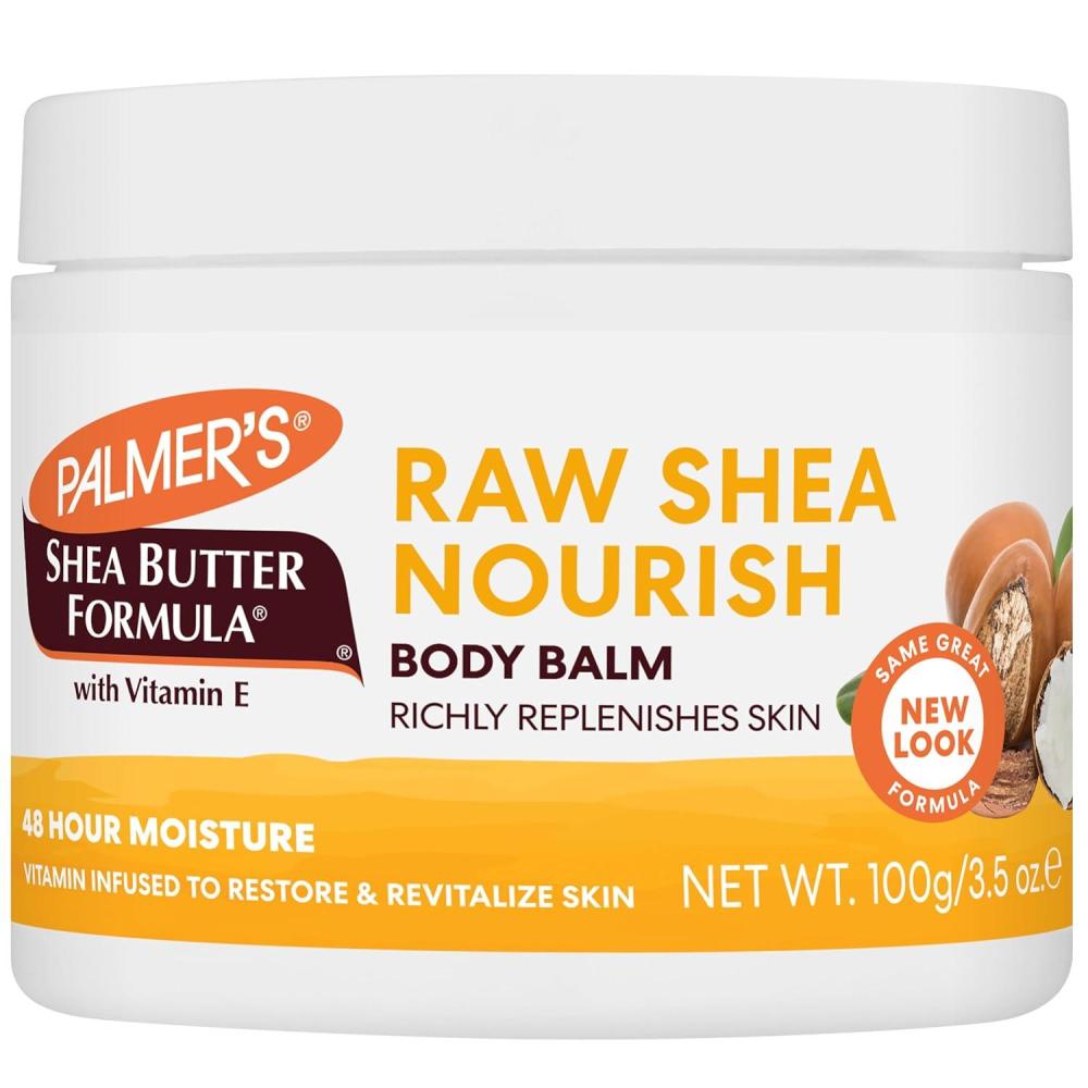 Palmer’s Shea Formula Raw Shea Balm with Vitamin E, 3.5 Ounces