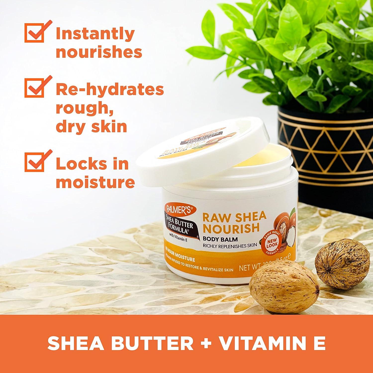 Palmer’s Shea Formula Raw Shea Balm with Vitamin E, 3.5 Ounces - view 3