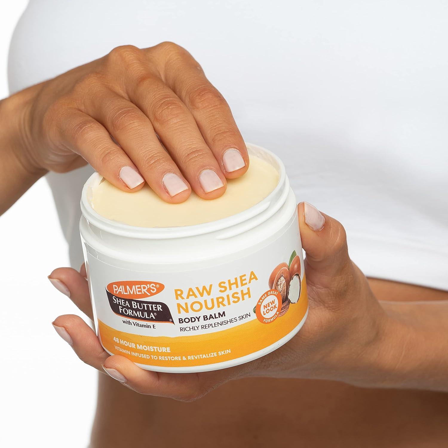 Palmer’s Shea Formula Raw Shea Balm with Vitamin E, 3.5 Ounces - view 4
