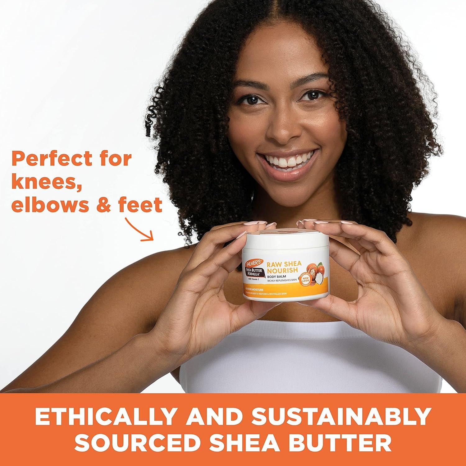 Palmer’s Shea Formula Raw Shea Balm with Vitamin E, 3.5 Ounces - view 6