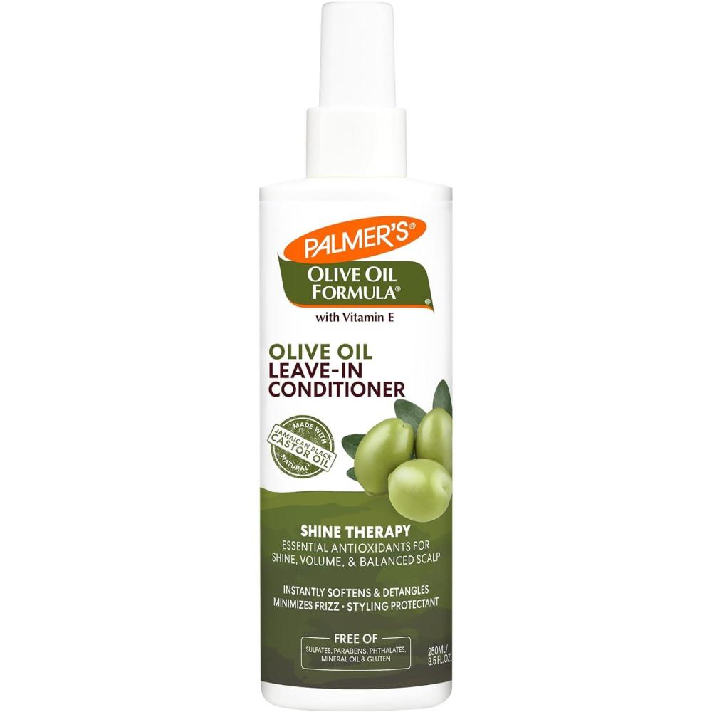Palmer’s Olive Oil Formula Leave In Conditioner Spray, Shine Therapy, Instantly Detangle, Soften and Smooth Textured and Curly Hair, 8.5 Ounces(8.5 Fl Oz (Pack of 1))
