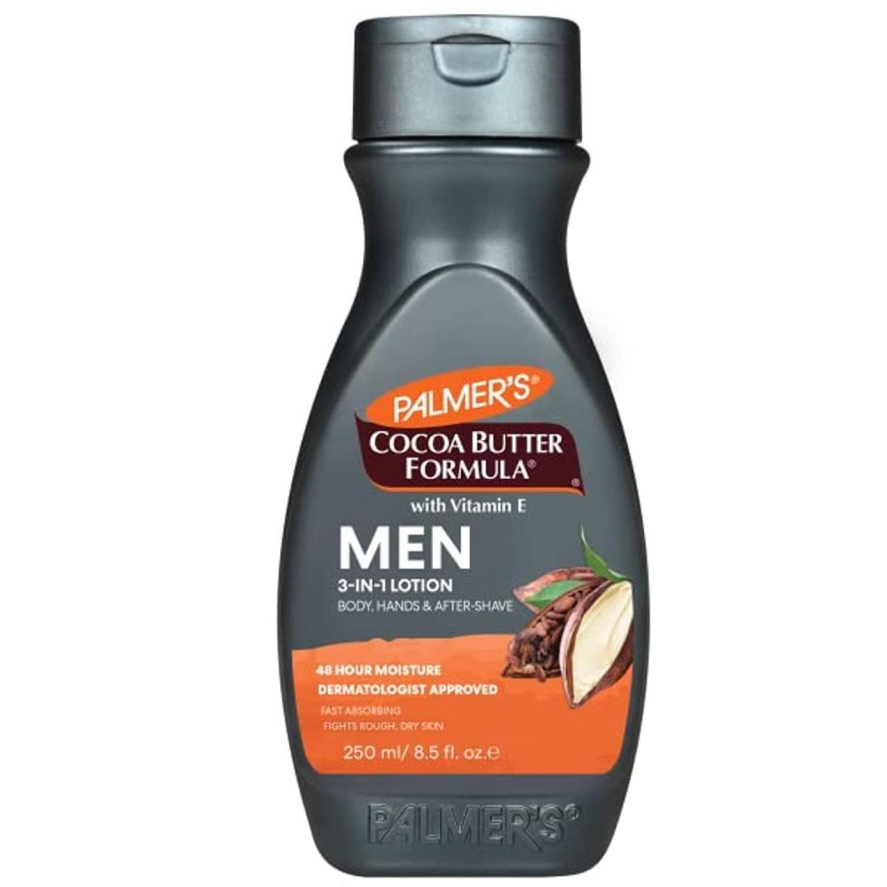 Palmer’s Cocoa Butter Formula Men’s 3-in-1 Fast Absorbing Face & Body Lotion, 8.5 oz.(8.5 Fl Oz (Pack of 3)) - view 2