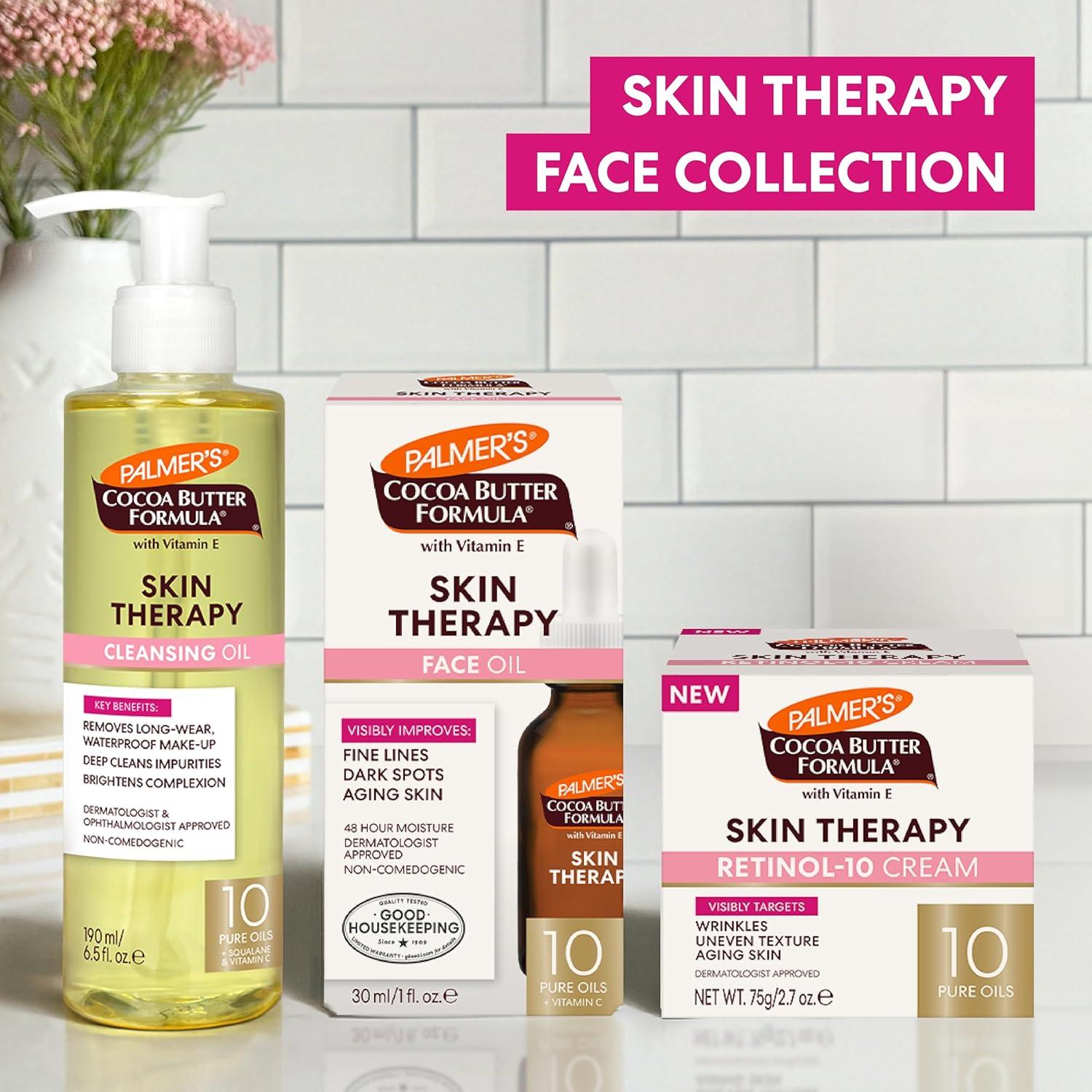 Palmer’s Cocoa Butter Formula Face Cream, Skin Therapy Retinol-10 Moisturizer, 2.7 Oz, Vitamin E & Hyaluronic Acid, Helps Reduce Fine Lines & Uneven Skin Tone, 48Hr Moisture, Dermatologist Approved - view 8