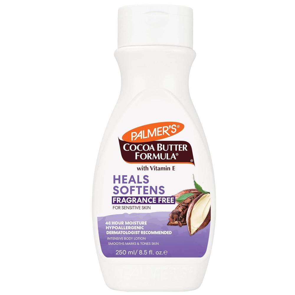 Palmer’s Cocoa Butter Body Oil + Body Lotion, Value Skin Care Bundle for Dry Skin, Provides 48 Hour Moisture to Dry, Rough Skin, Includes 1 Moisturizing Lotion (13.5 fl oz) and 1 Skin Oil (8.5 fl oz)(Fragrance Free)