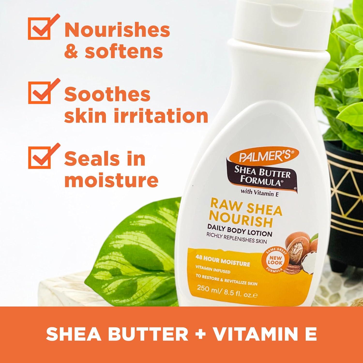 Palmer’s Body Lotion for Women & Men Variety Pack, Vitamin E Lotion Set for Dry Skin, 48 Hour Moisturization, 8.5 oz flip cap bottles (Pack of 3) - view 4