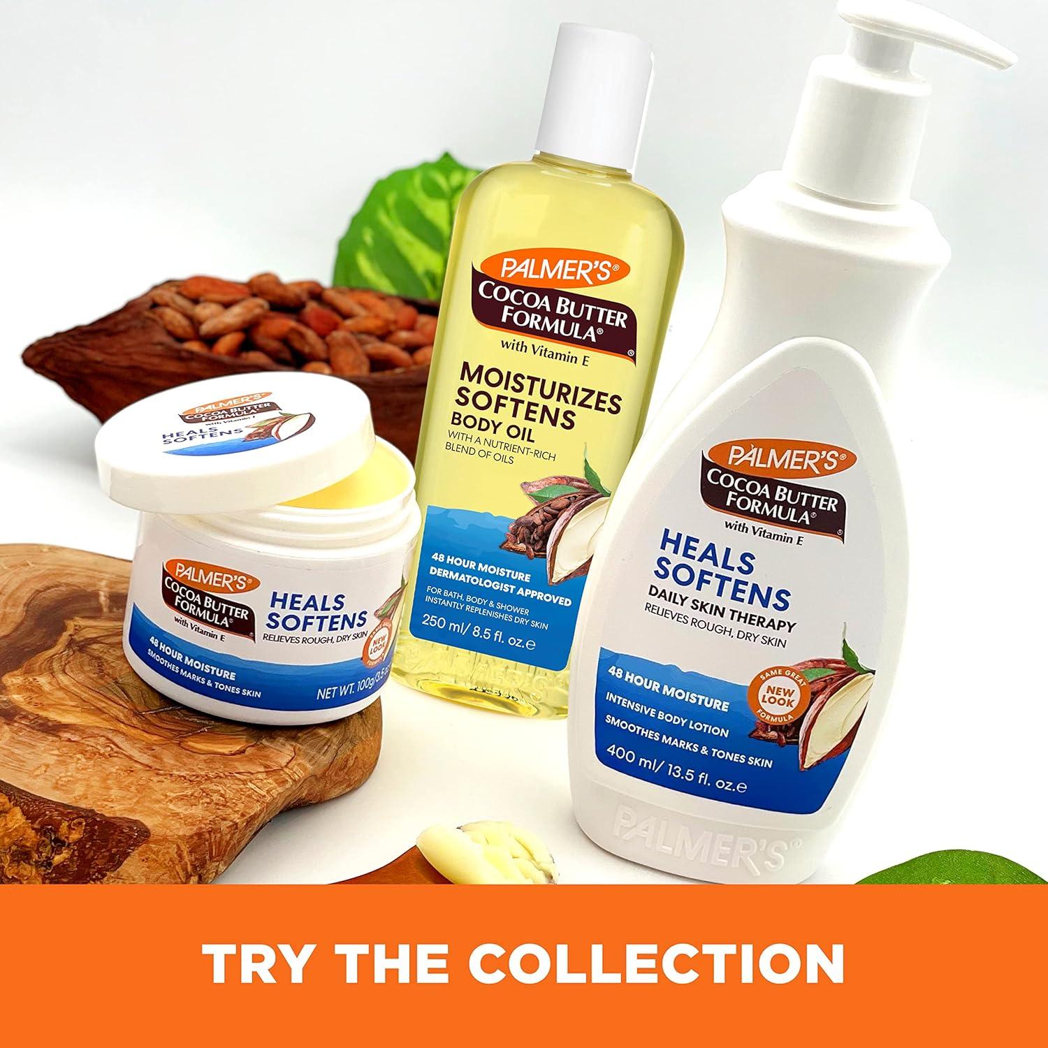 Palmer’s Cocoa Butter Moisturizing Body Oil with Vitamin E, Radiant Looking Glow and Skin Hydration, Instant Absorption, Bath, Body and Shower, 8.5 Ounces - view 7