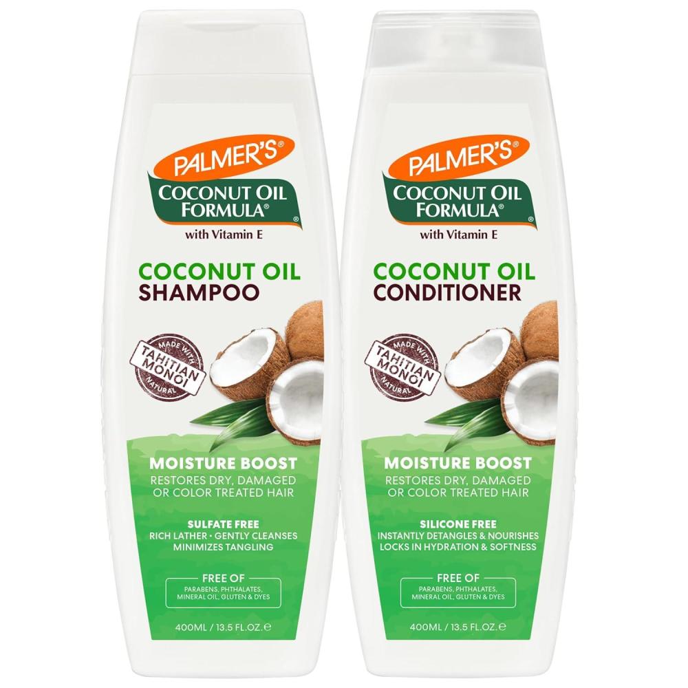 Palmer’s Coconut Oil Formula Moisture Boost Shampoo & Conditioner bundle (Pack of 2)