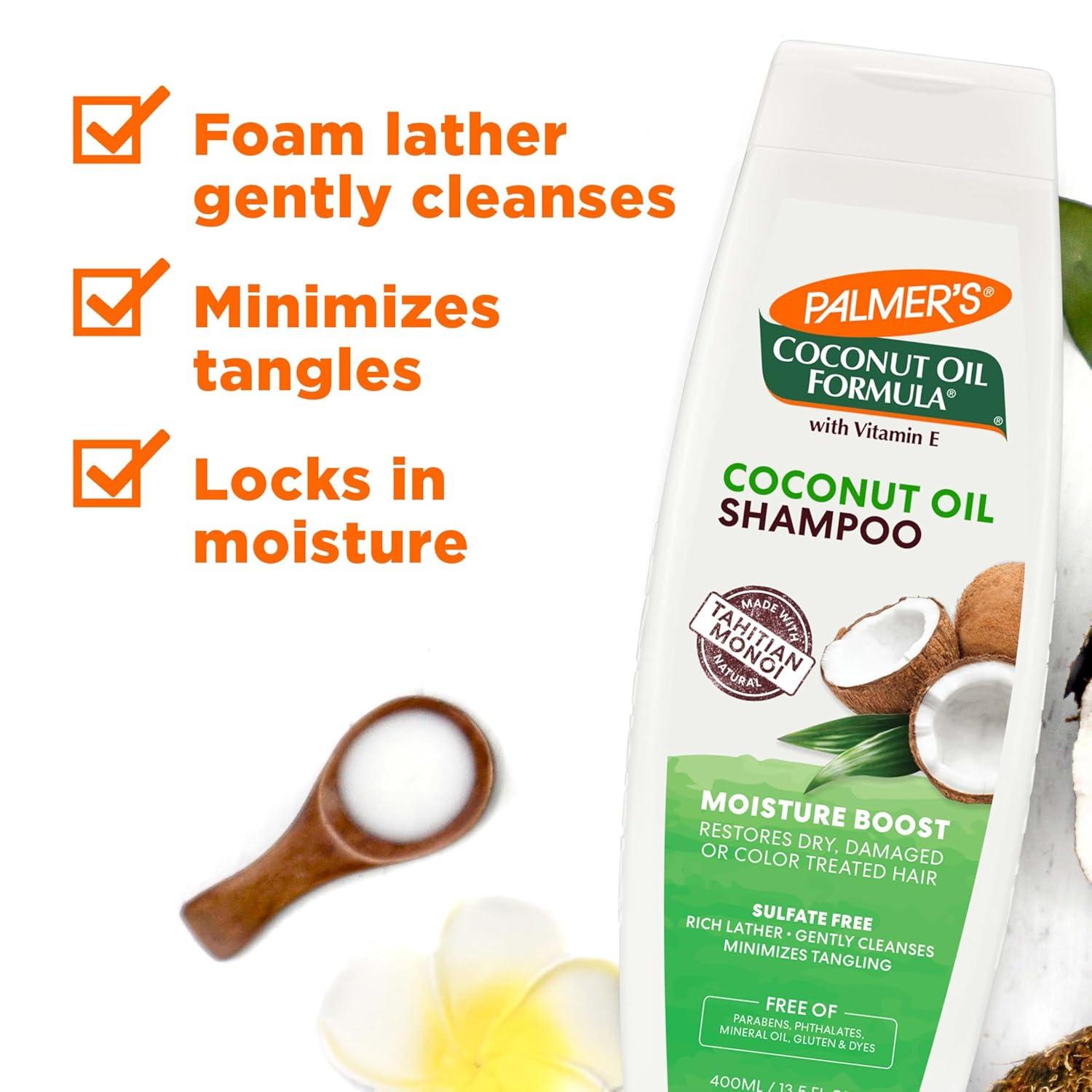 Palmer’s Coconut Oil Formula Moisture Boost Shampoo & Conditioner bundle (Pack of 2) - view 3