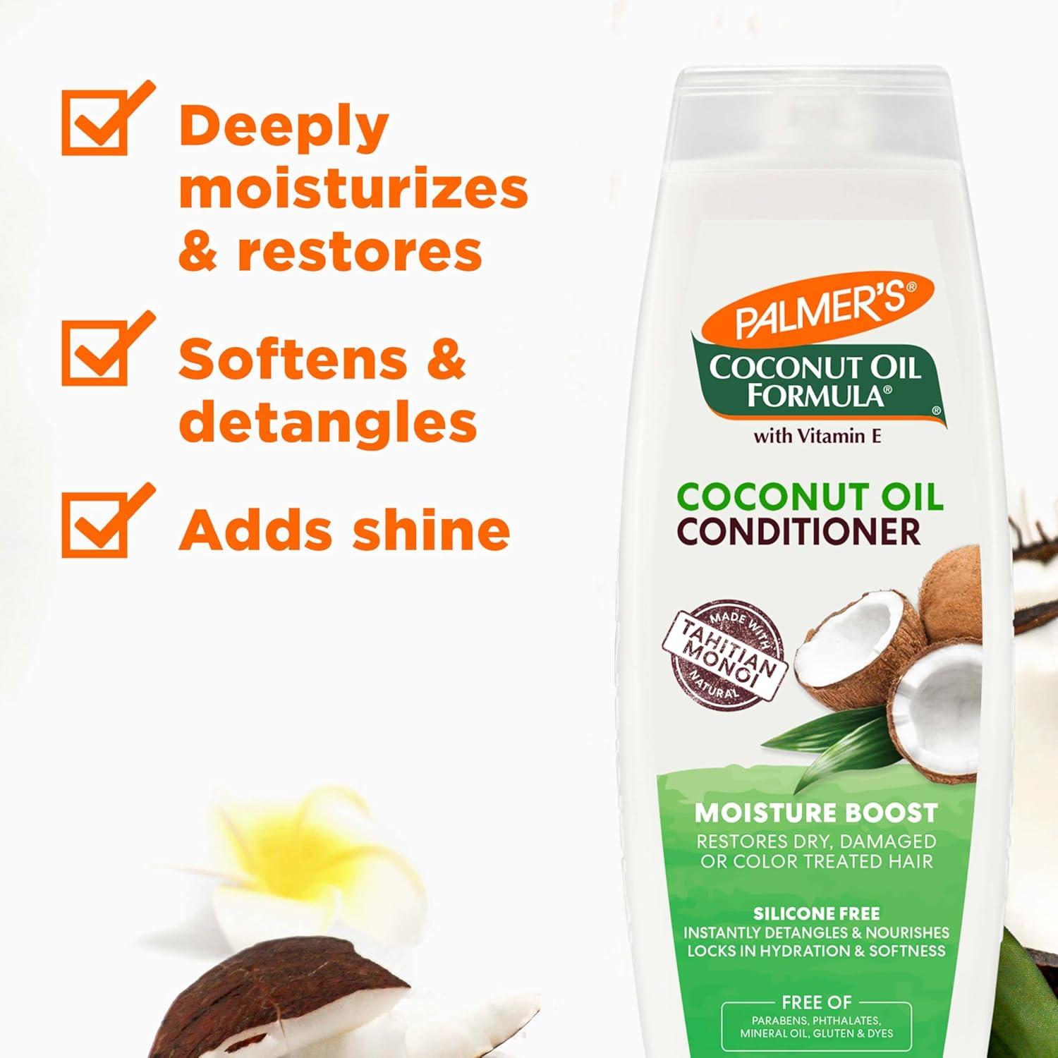 Palmer’s Coconut Oil Formula Moisture Boost Shampoo & Conditioner bundle (Pack of 2) - view 4