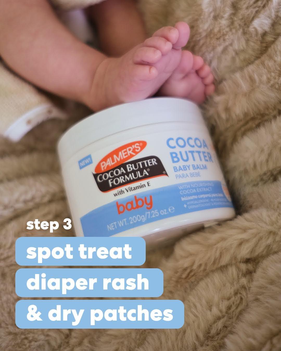 Palmer’s Cocoa Butter Formula Baby Essentials Trio, Lotion (13.5  Oz), Oil (5.1 Oz), Balm (3.5 Oz), Provides 48 Hr Moisture to Soothe & Protect Baby’s Skin - view 8